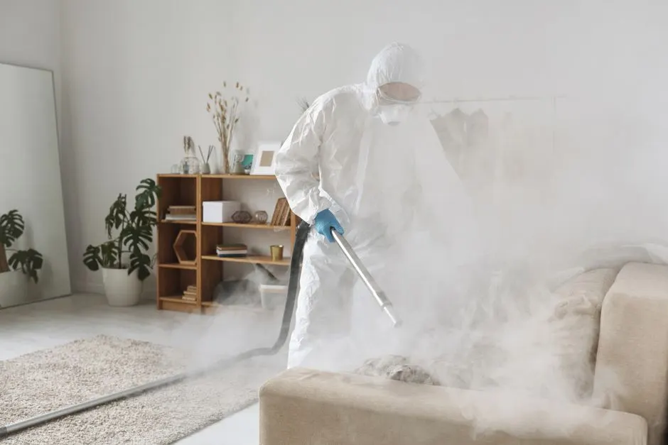 Experienced Air duct Cleaning professionals at work